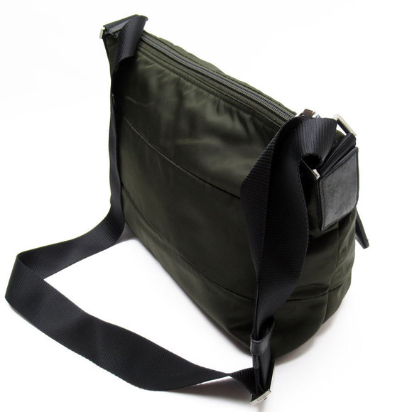 Prada Bag Khaki Crossbody Shoulder Nylon - Picture 1 of 5